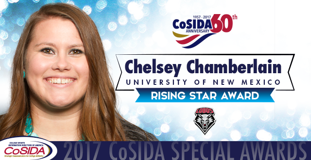 Special Awards Salute: Chelsey Chamberlain (University of New Mexico), Rising Star Award - University Division